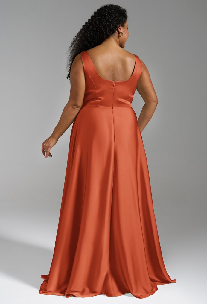 AW Basileus Tangerine  Bridesmaid Dresses